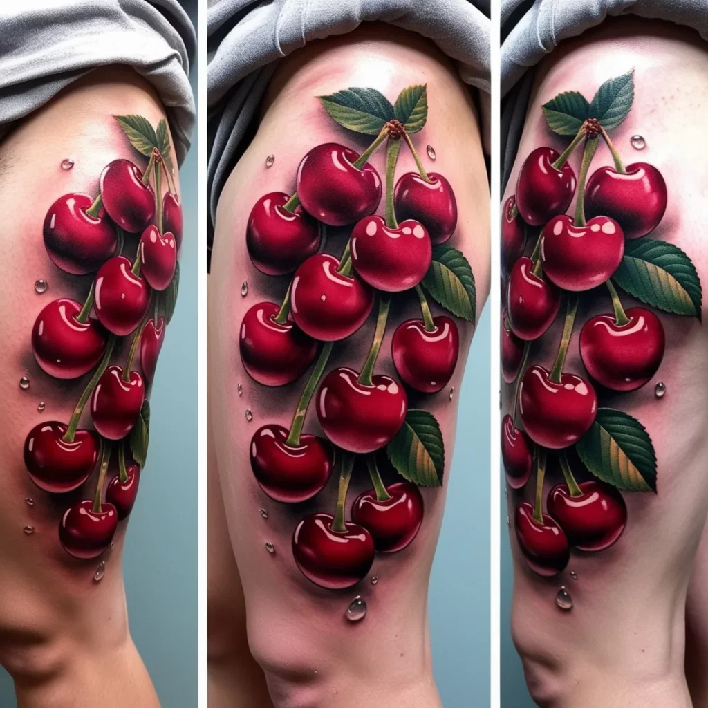 cherry tattoos (40)