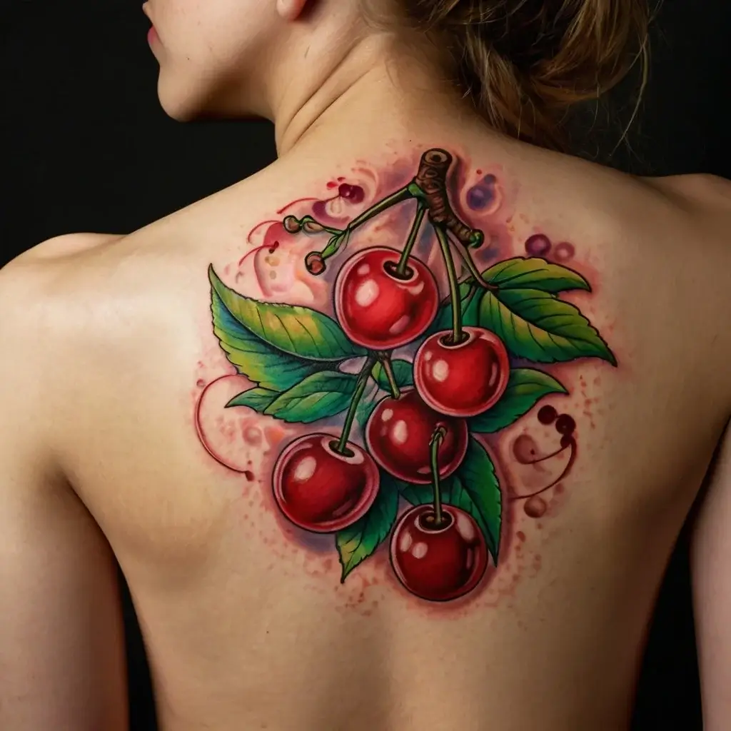 cherry tattoos (44)