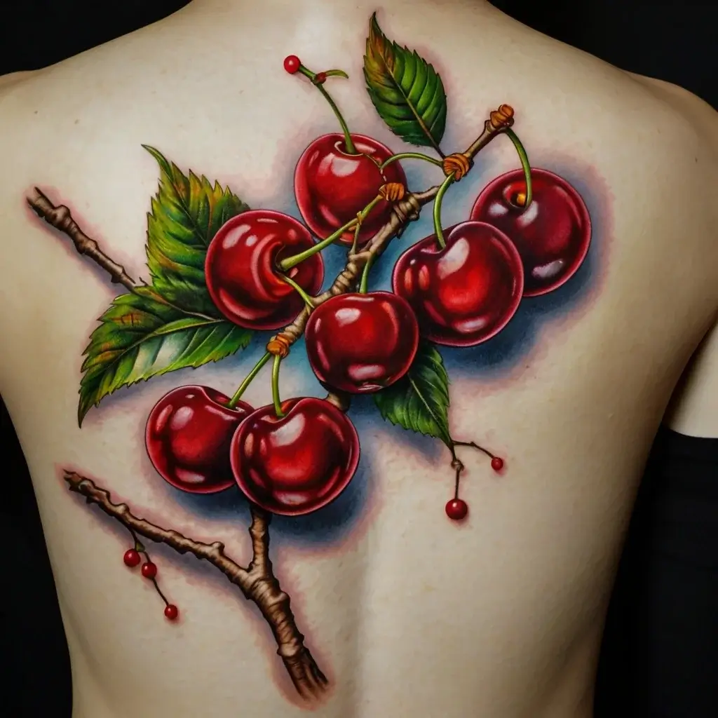 cherry tattoos (51)