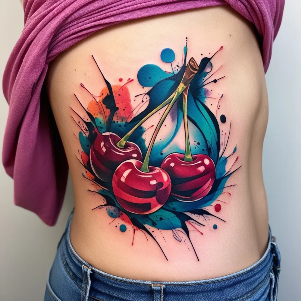 cherry tattoos (52)