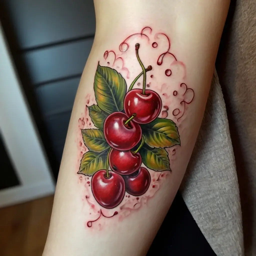 cherry tattoos (55)