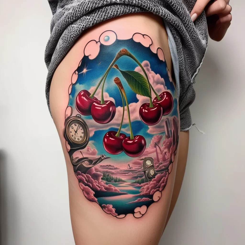 cherry tattoos (61)