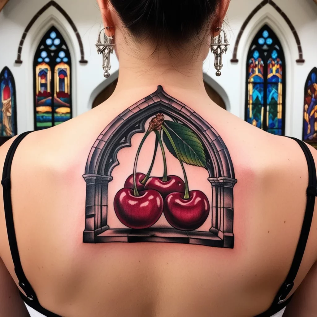 cherry tattoos (62)