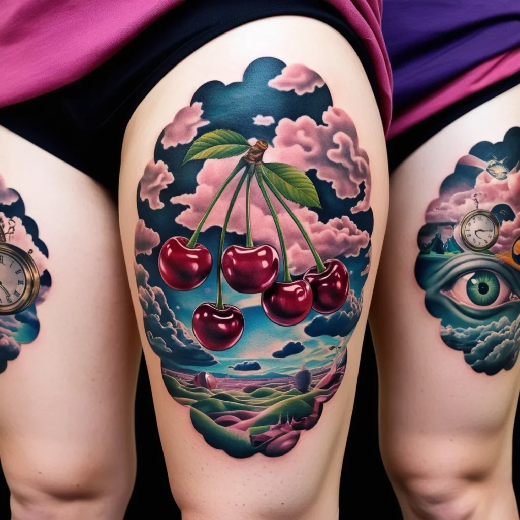 cherry tattoos (66)