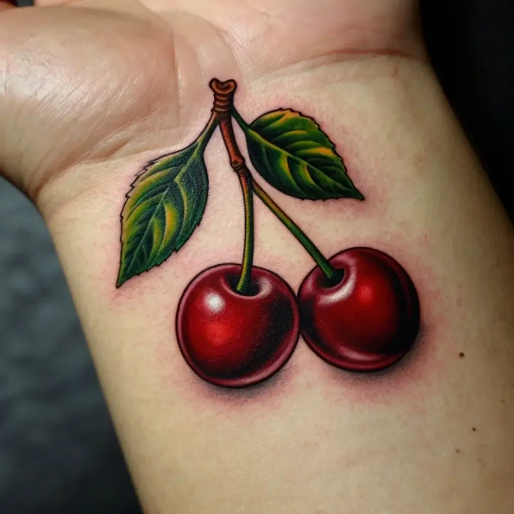 cherry tattoos (76)