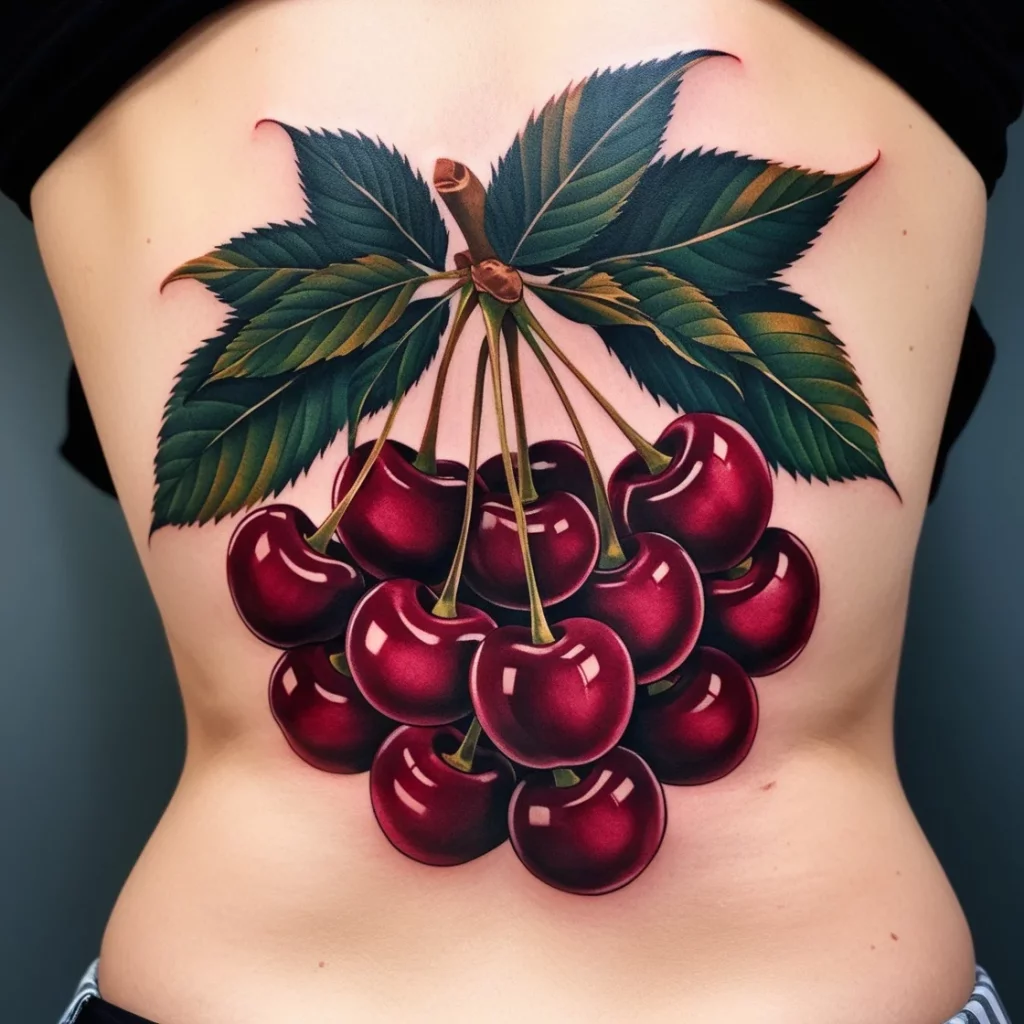 cherry tattoos (80)