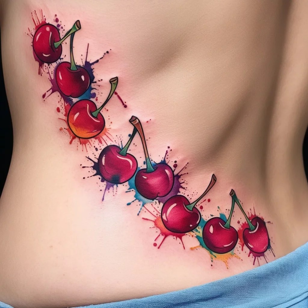 cherry tattoos (81)