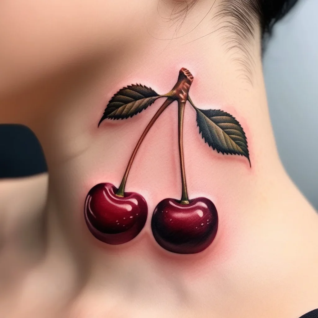 cherry tattoos (83)