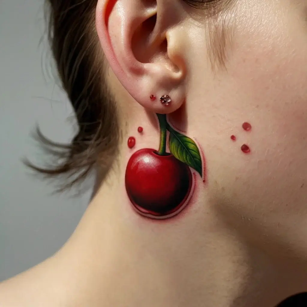 cherry tattoos (85)