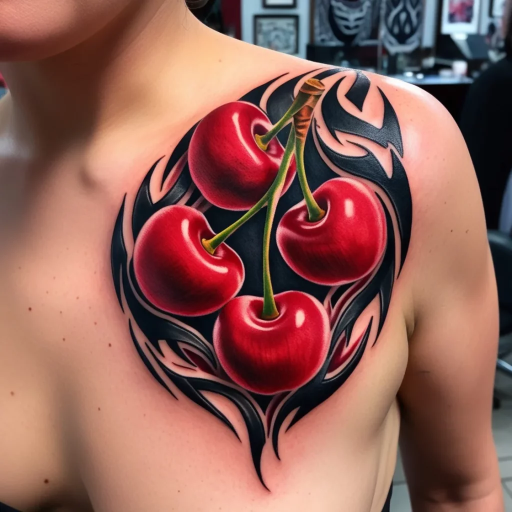 cherry tattoos (87)