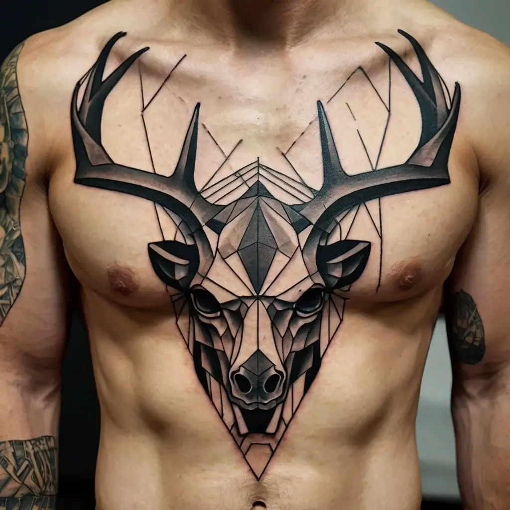 deer skull tattoos (12)