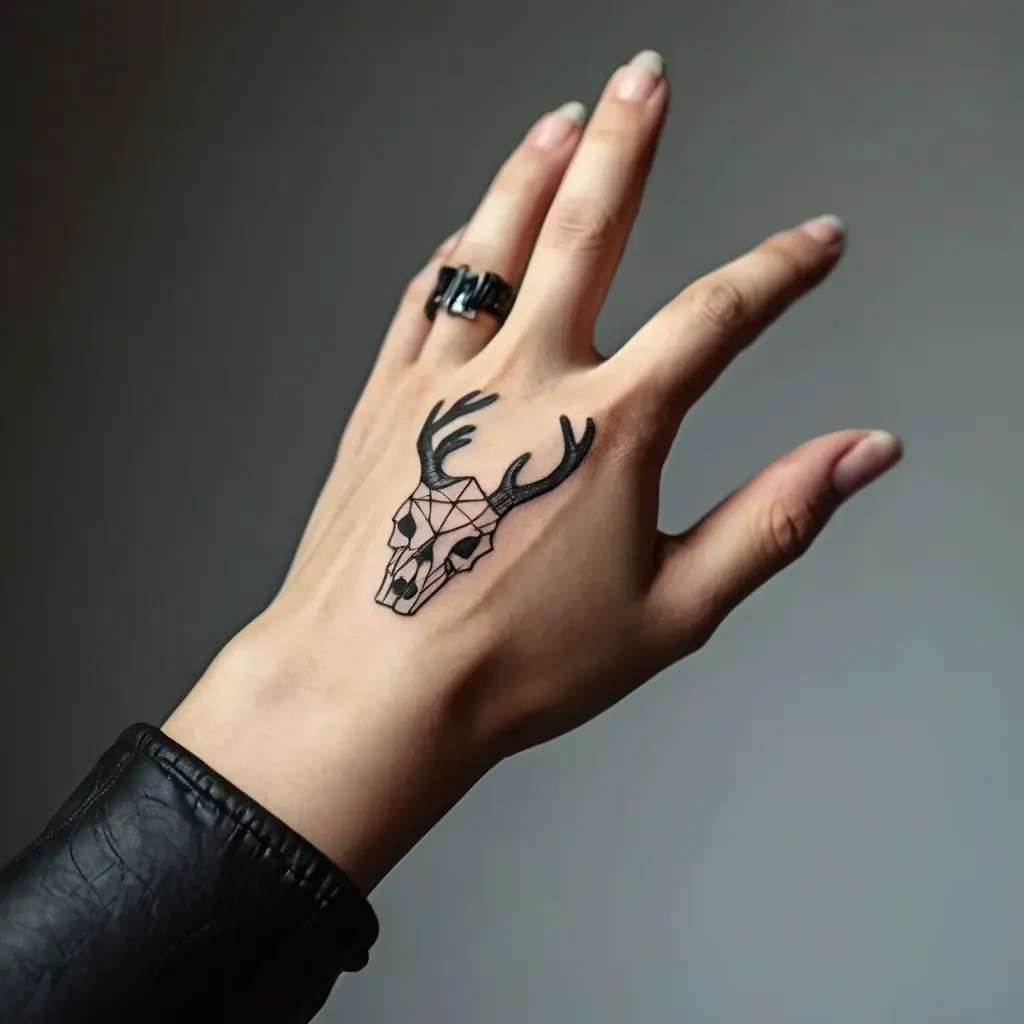 deer skull tattoos (22)