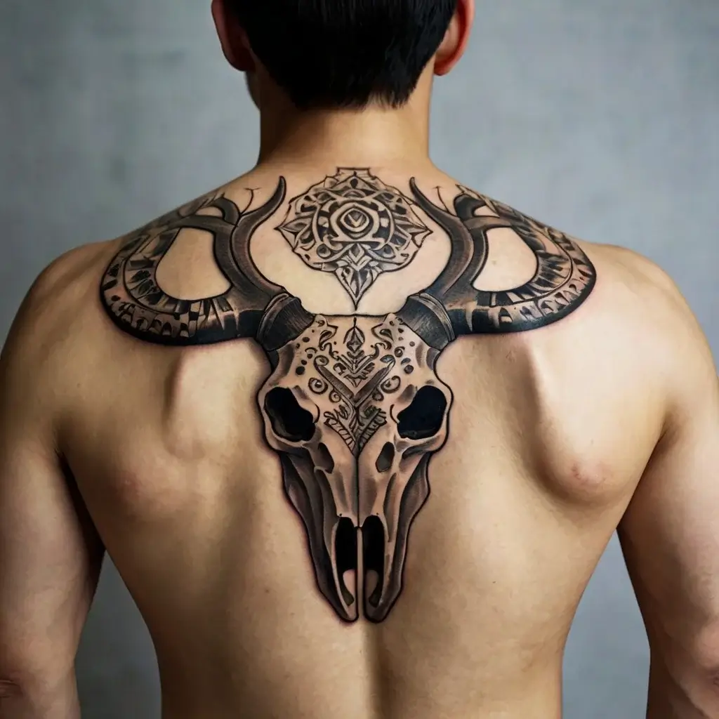 deer skull tattoos (30)