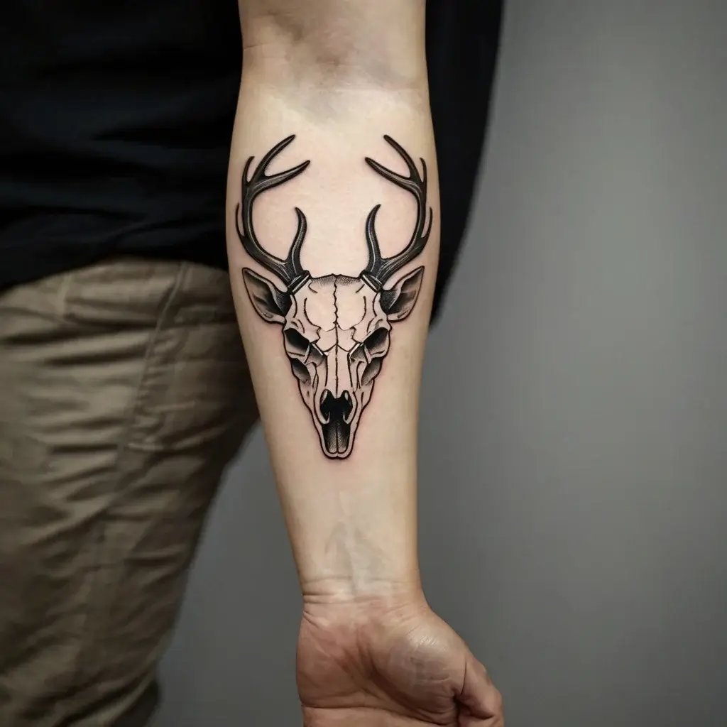 deer skull tattoos (36)