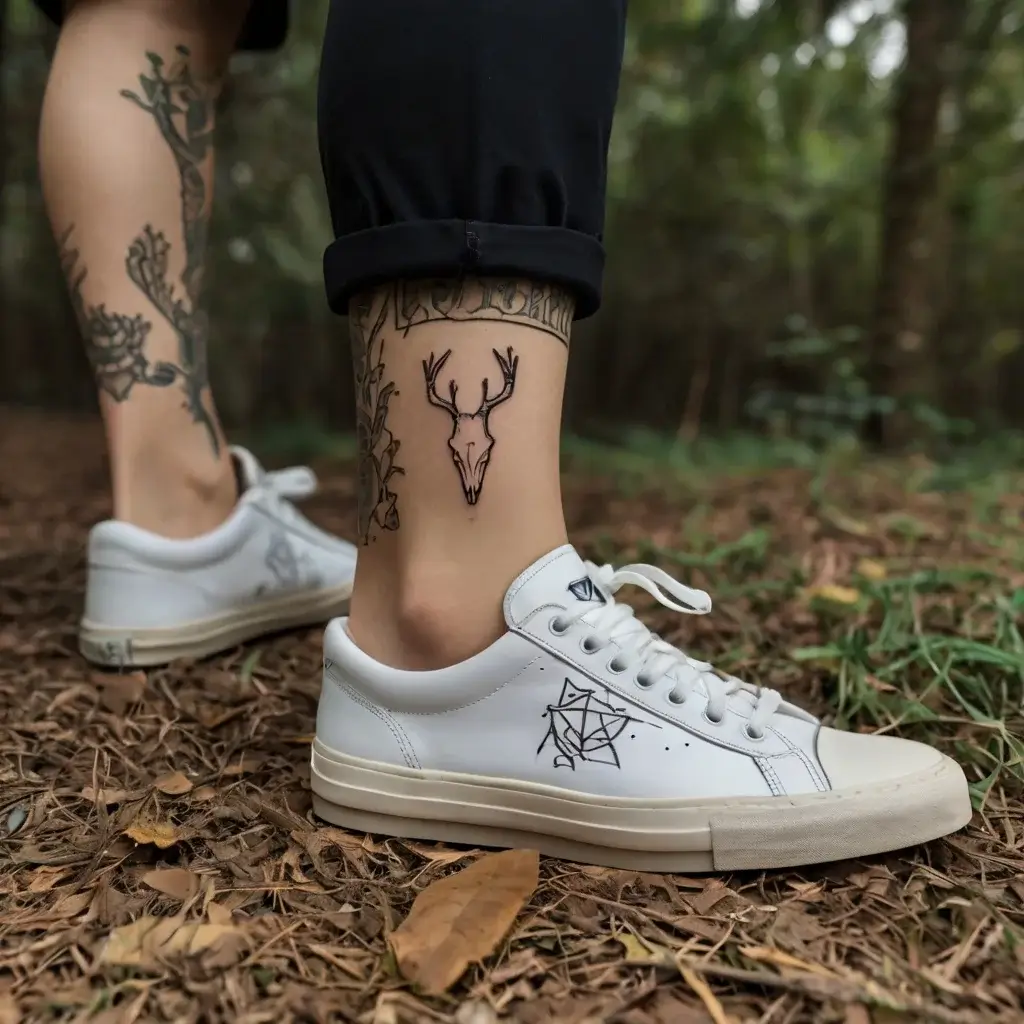 deer skull tattoos (42)