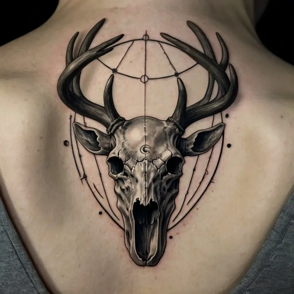 deer skull tattoos (45)