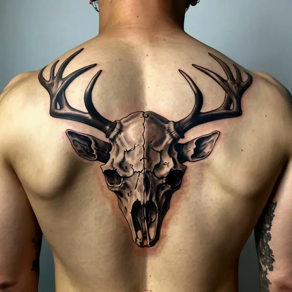 deer skull tattoos (5)