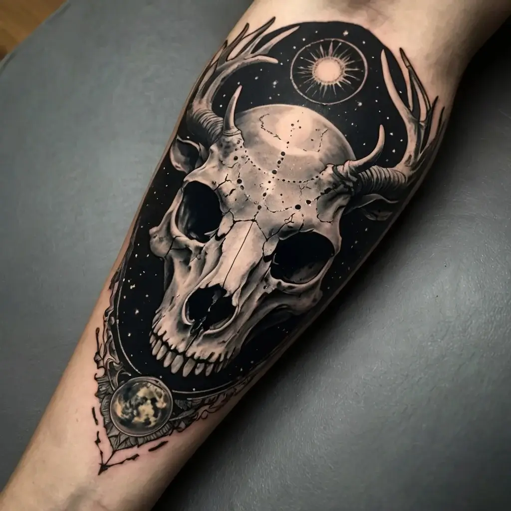 deer skull tattoos (51)