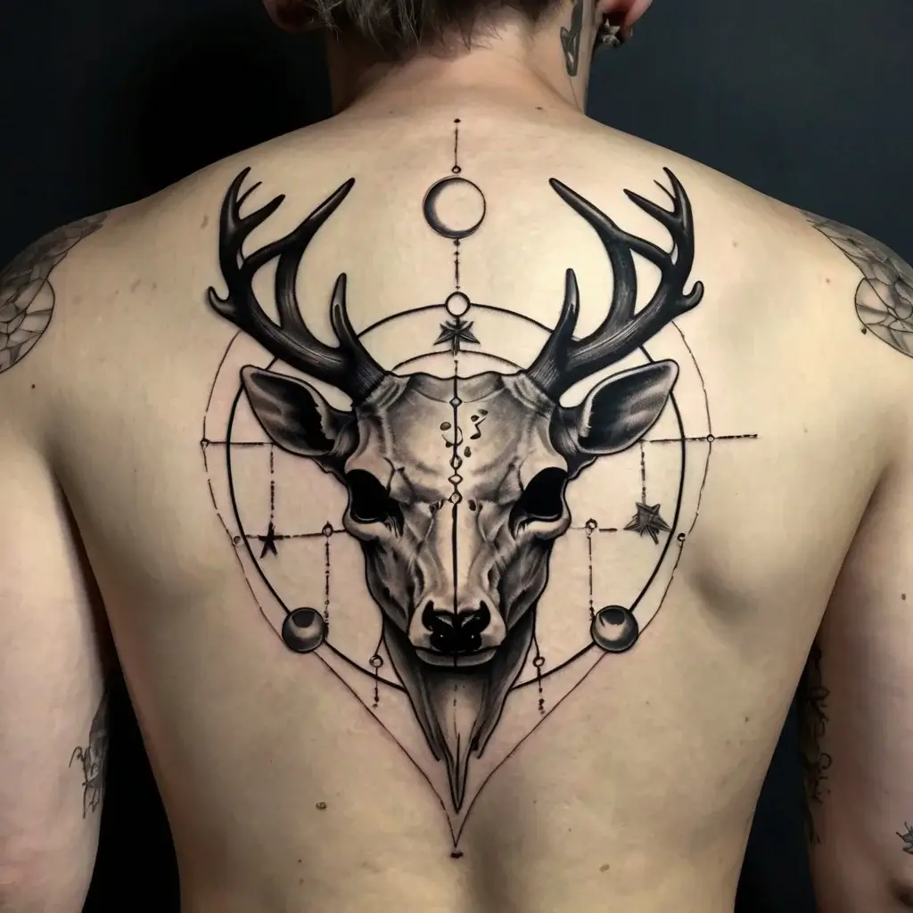 deer skull tattoos (52)