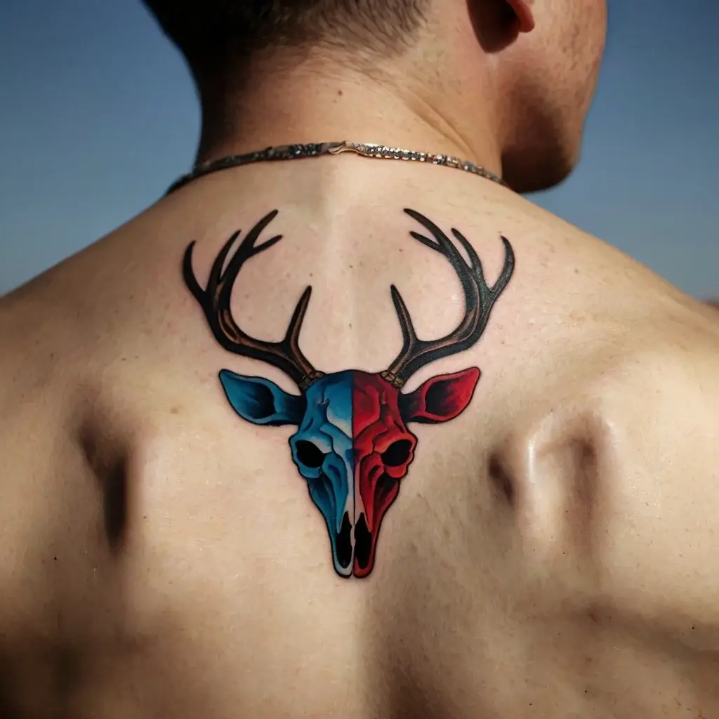 deer skull tattoos (71)