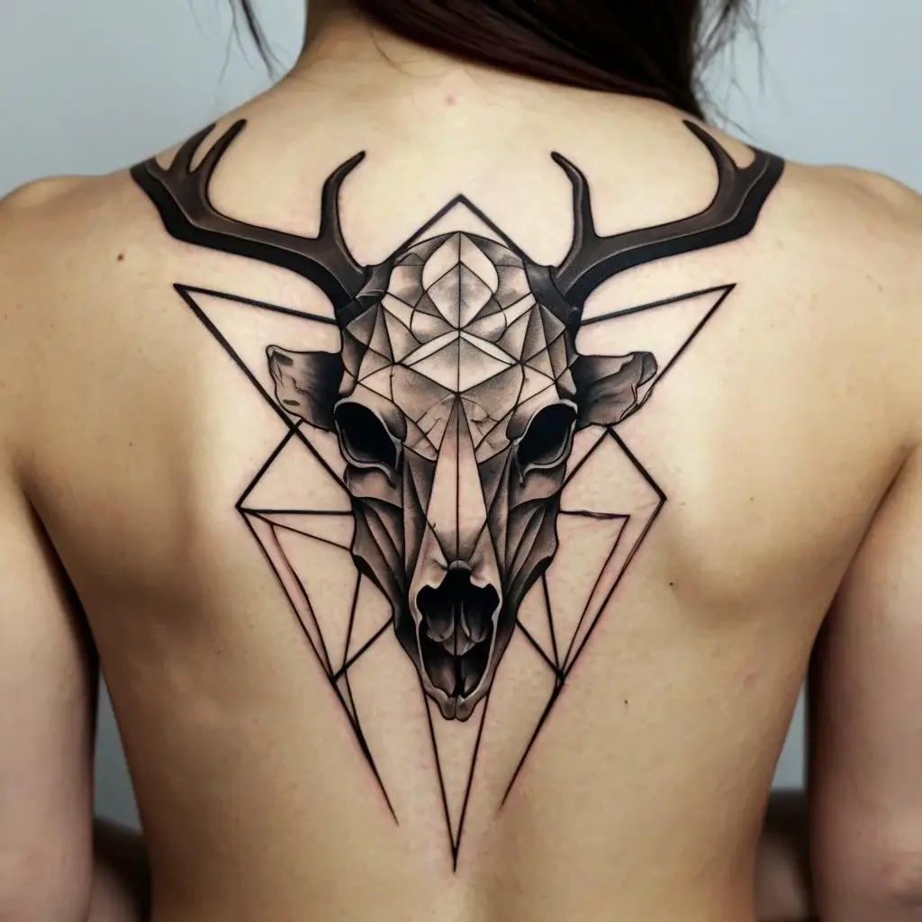 deer skull tattoos (8)