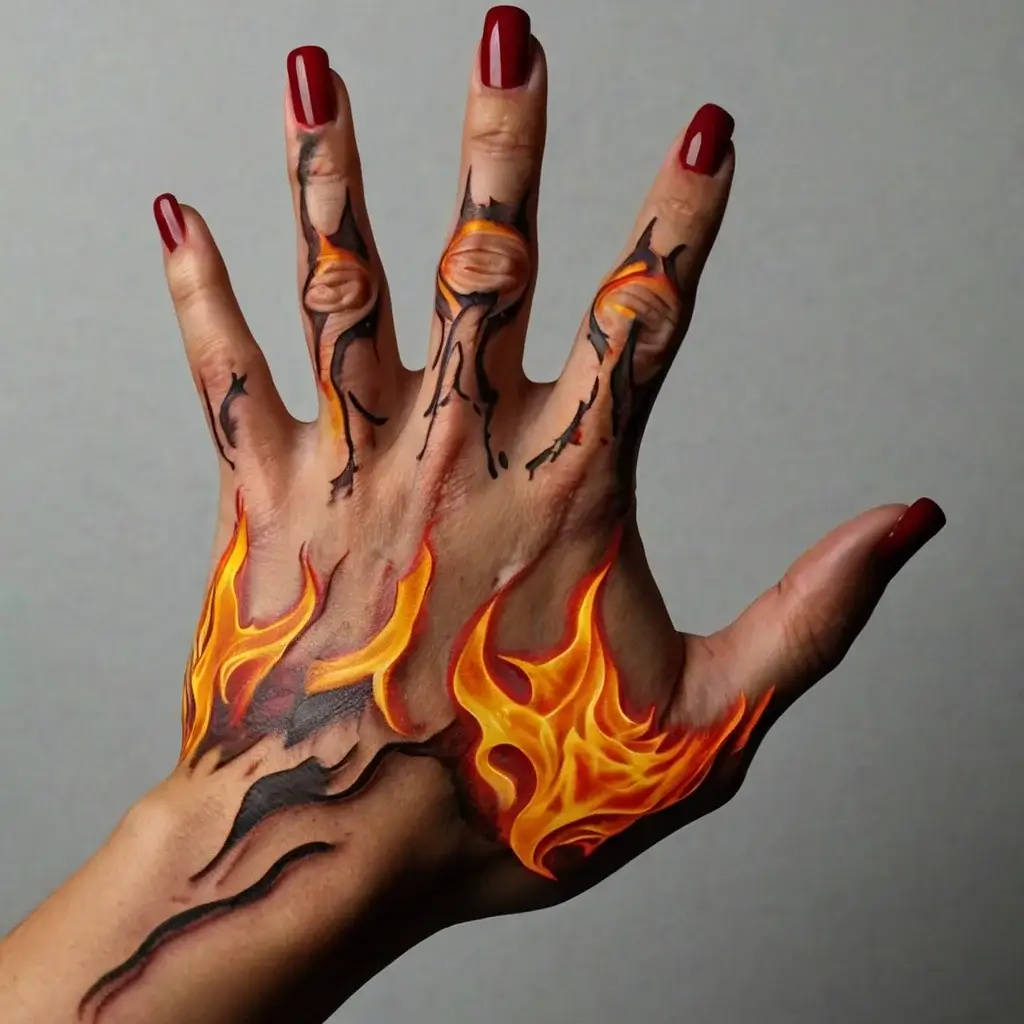 fire tattoos (60)