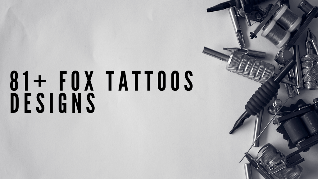 fox tattoos designs