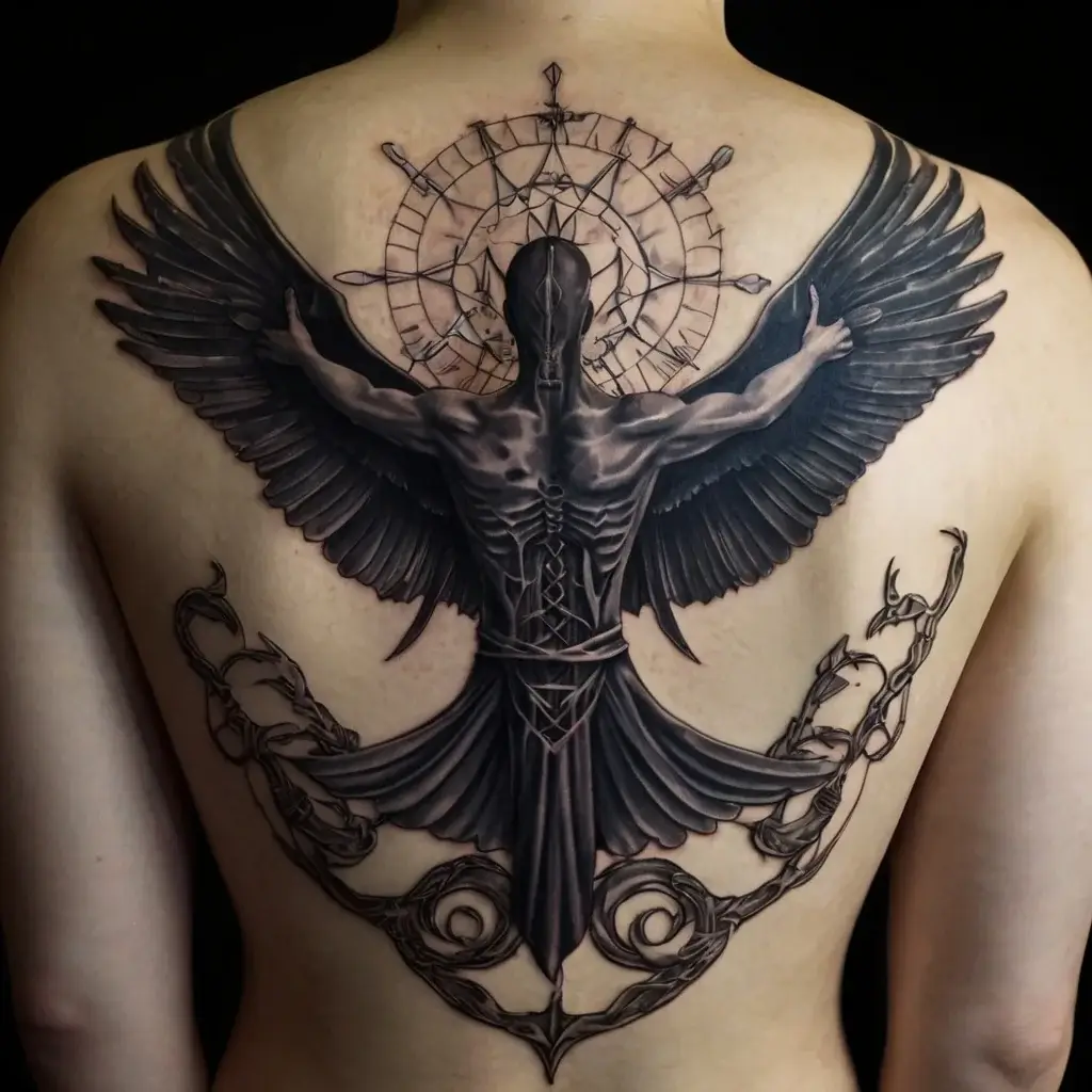 good and evil tattoos (20)