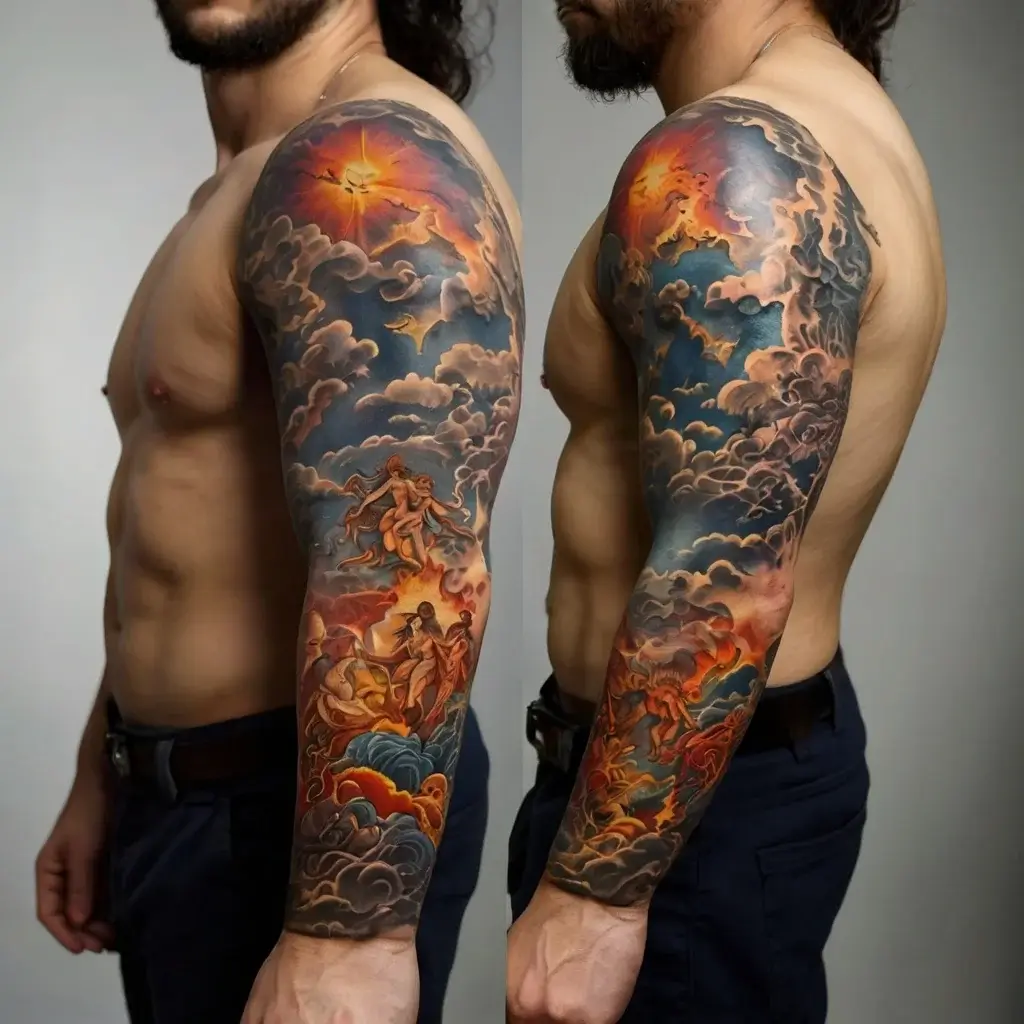 good and evil tattoos (26)