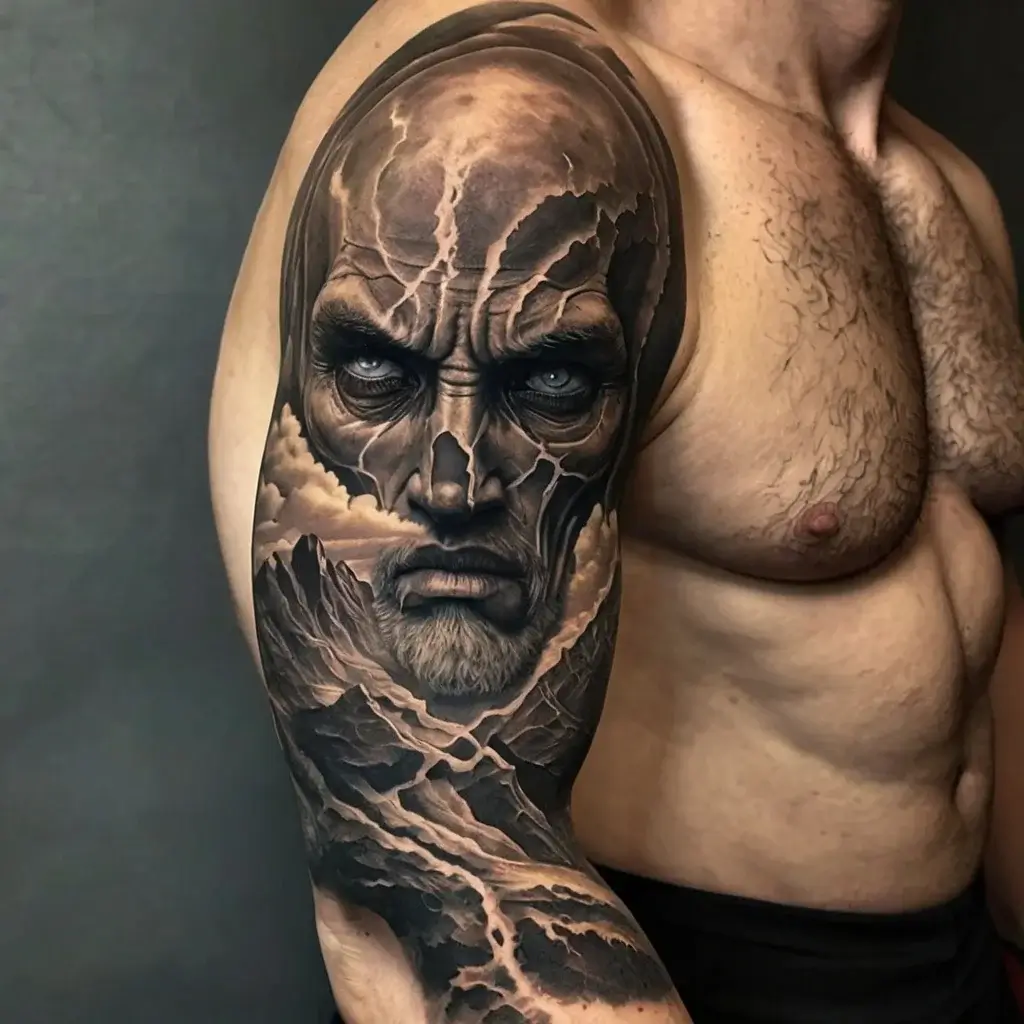 good and evil tattoos (50)