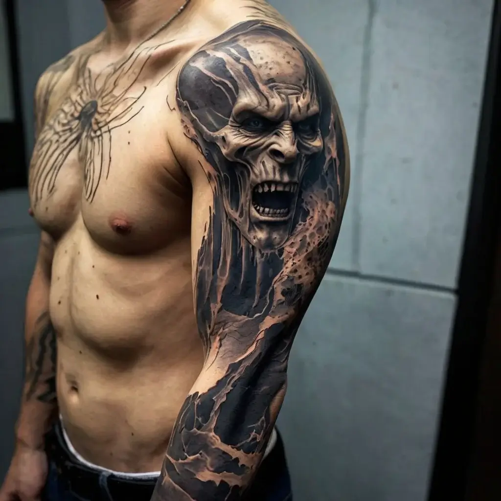 good and evil tattoos (51)