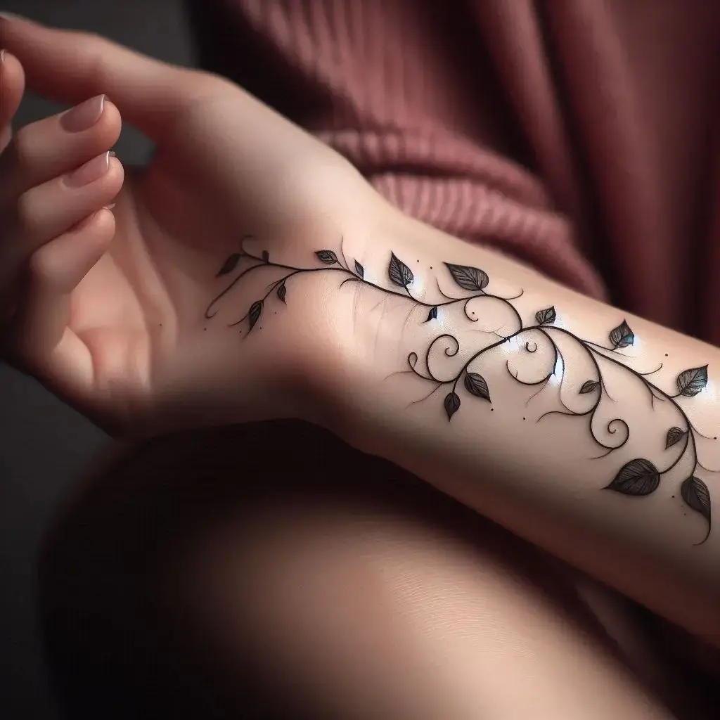 arm vine tattoos 1