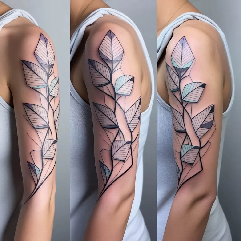 vine arm tattoos 10