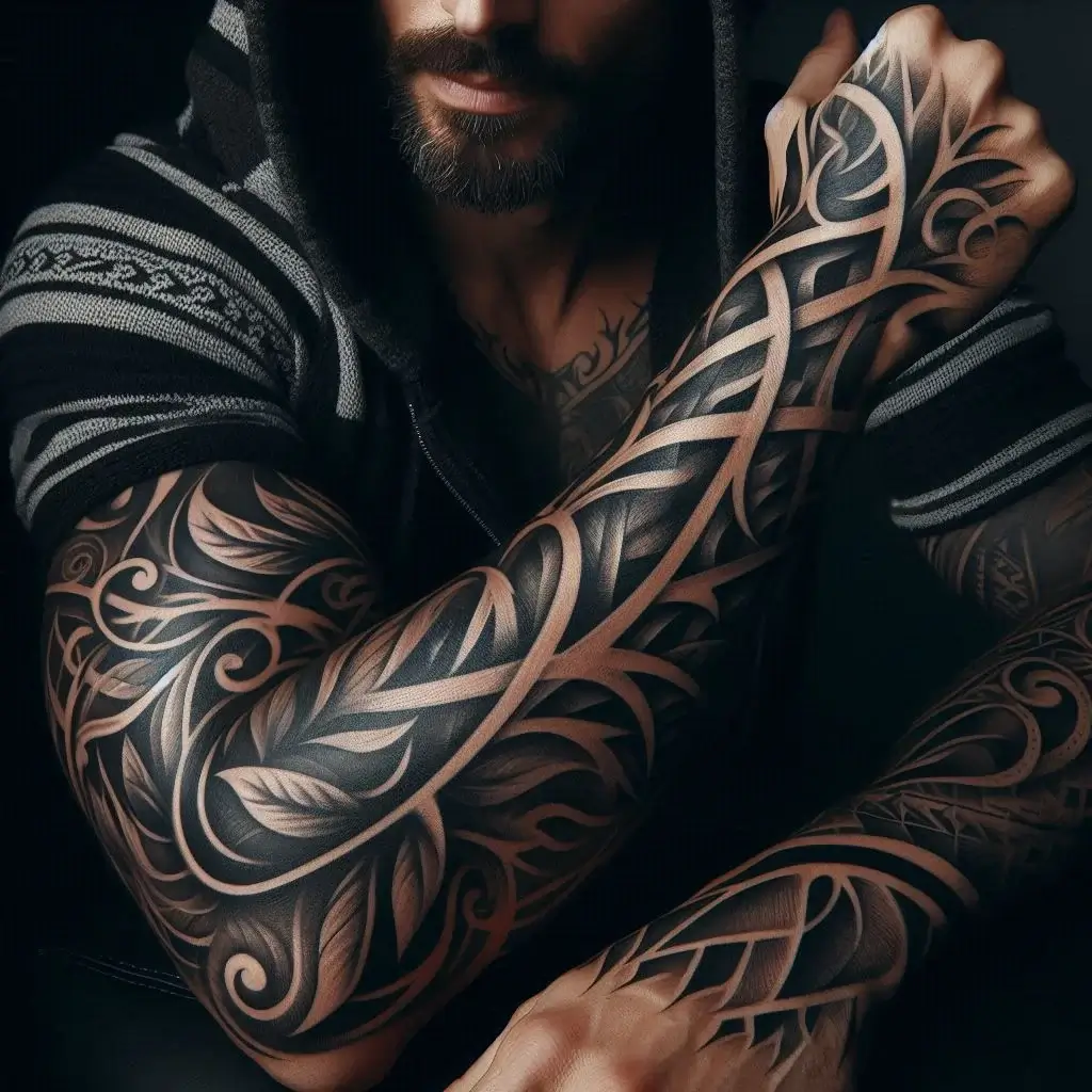 arm vine tattoos 4