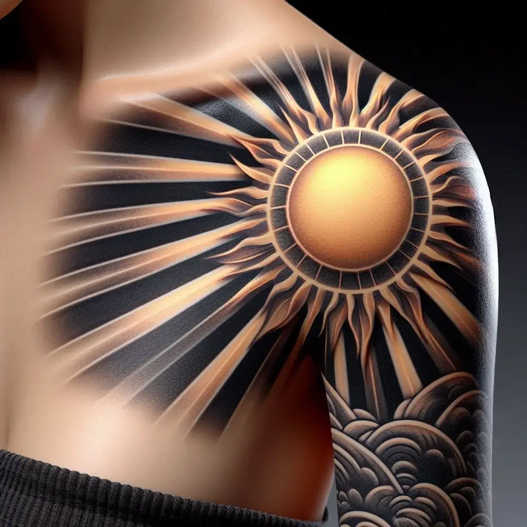 sun tattoos 16