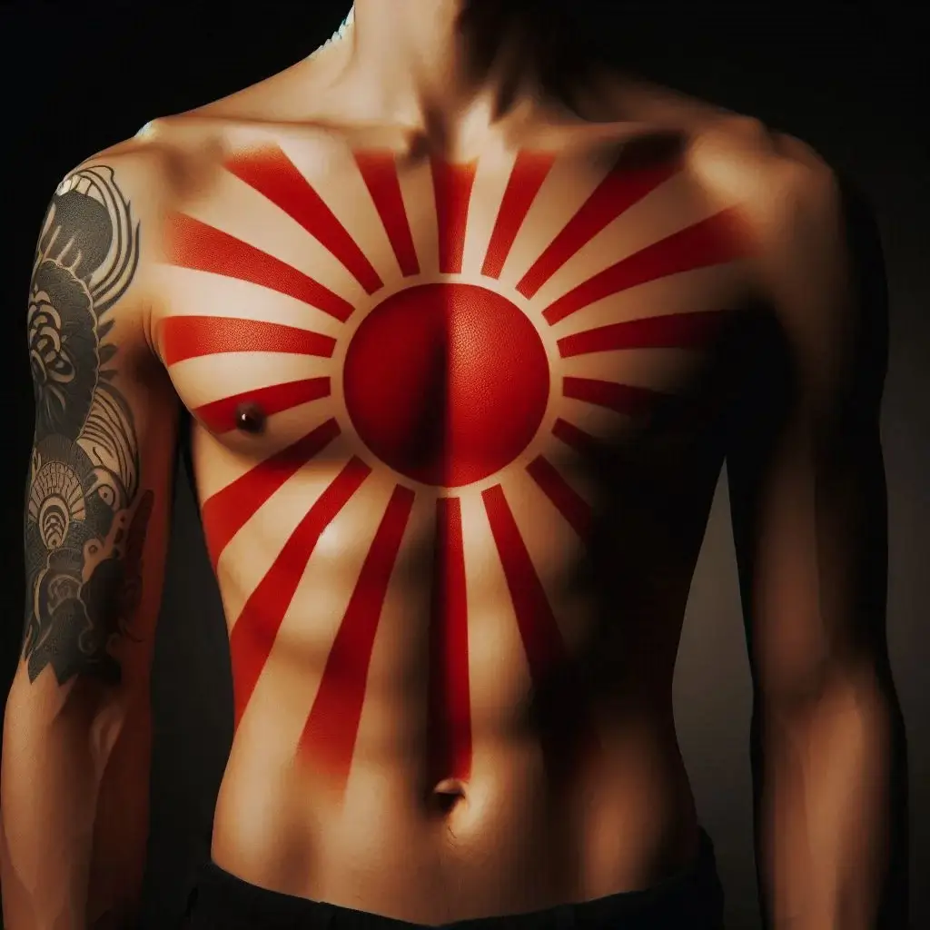 Japanese sun tattoos