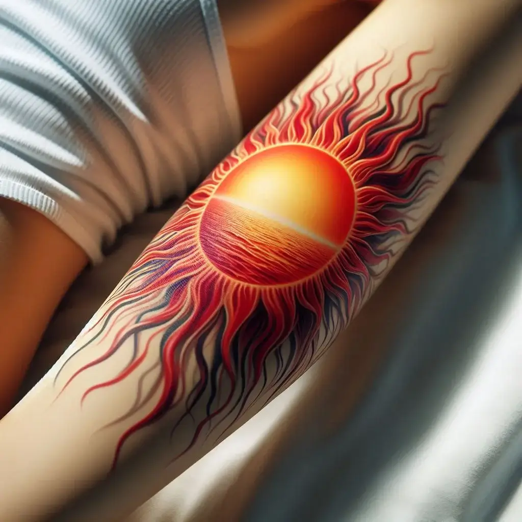 sunrise tattoo