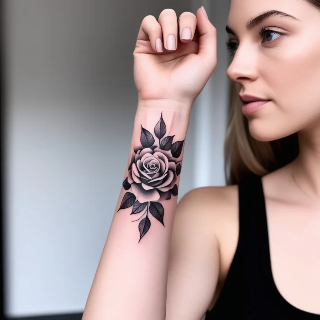 women forearm tattoos 9