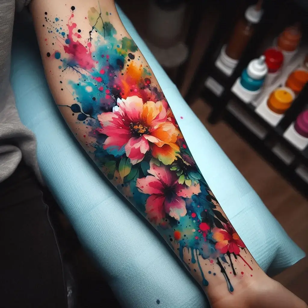 women forearm tattoos 22