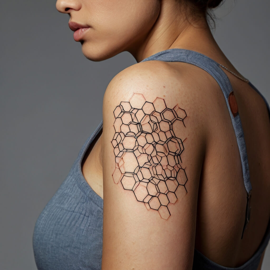 honeycomb tattoos (10)