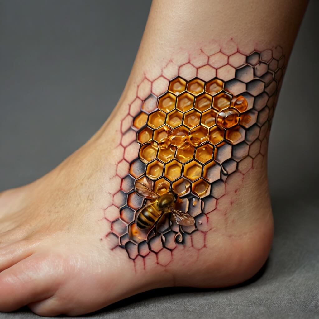 honeycomb tattoos (105)