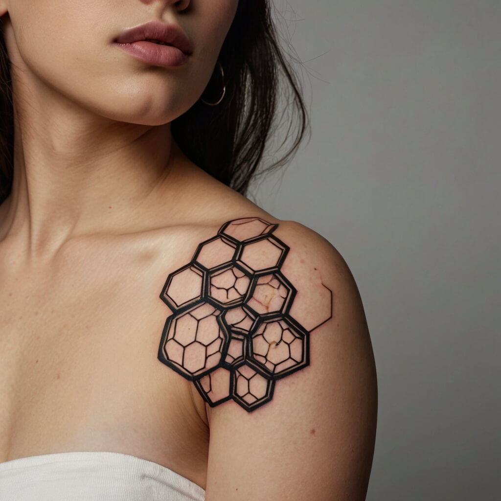 honeycomb tattoos (11)