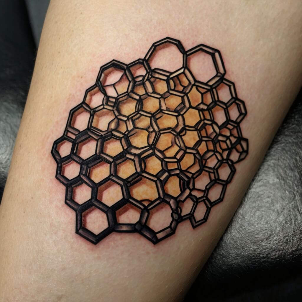 honeycomb tattoos (14)