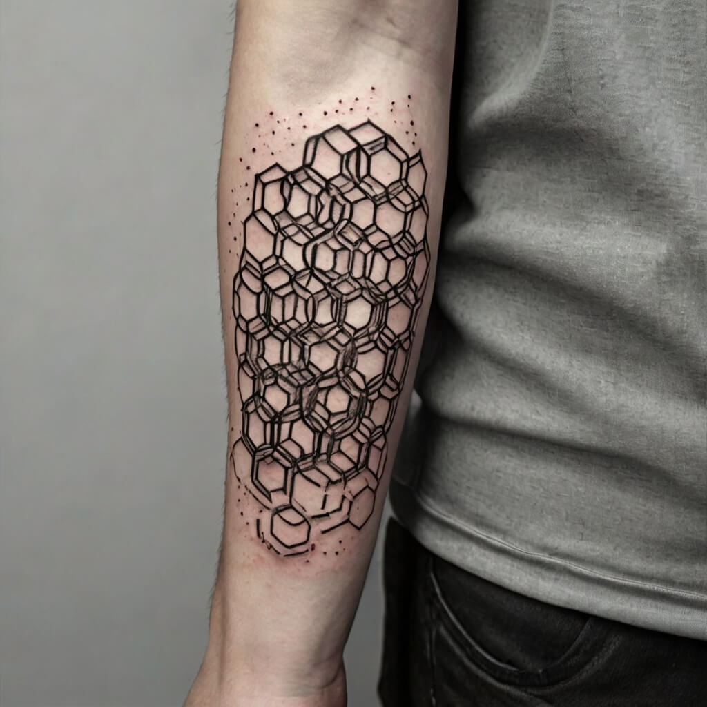 honeycomb tattoos (16)