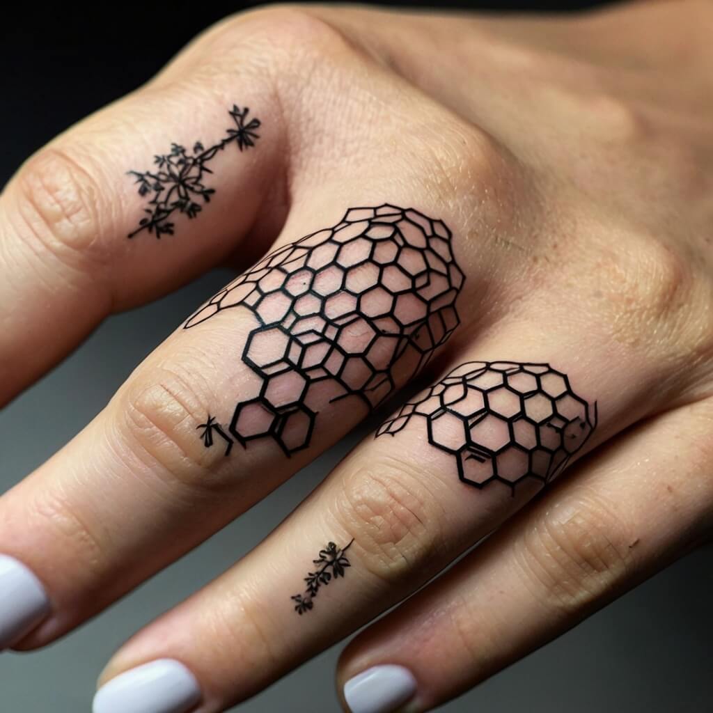 honeycomb tattoos (24)