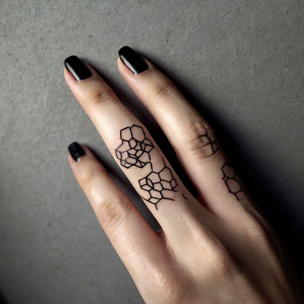 honeycomb tattoos (25)