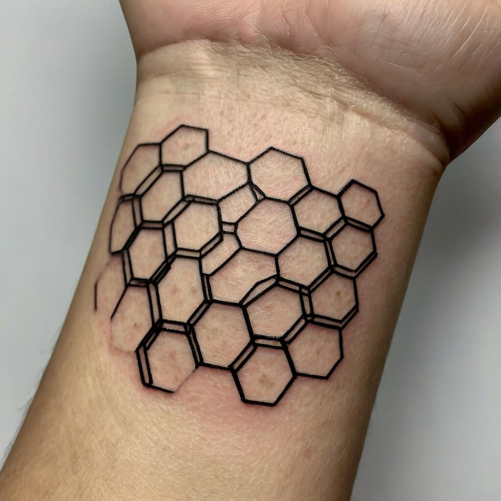 honeycomb tattoos (28)