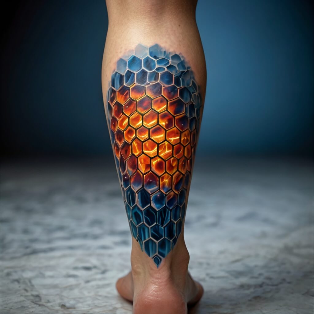 honeycomb tattoos (30)