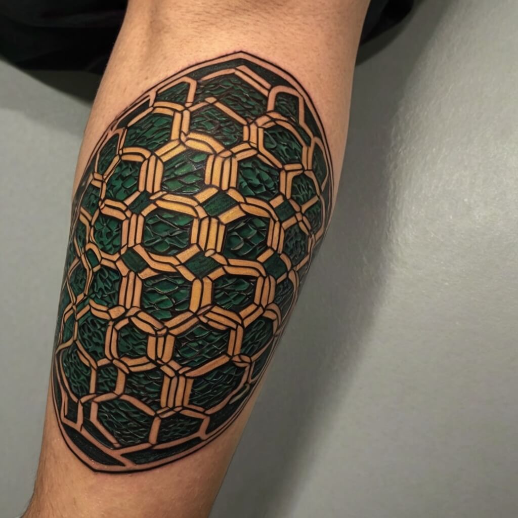 honeycomb tattoos (50)