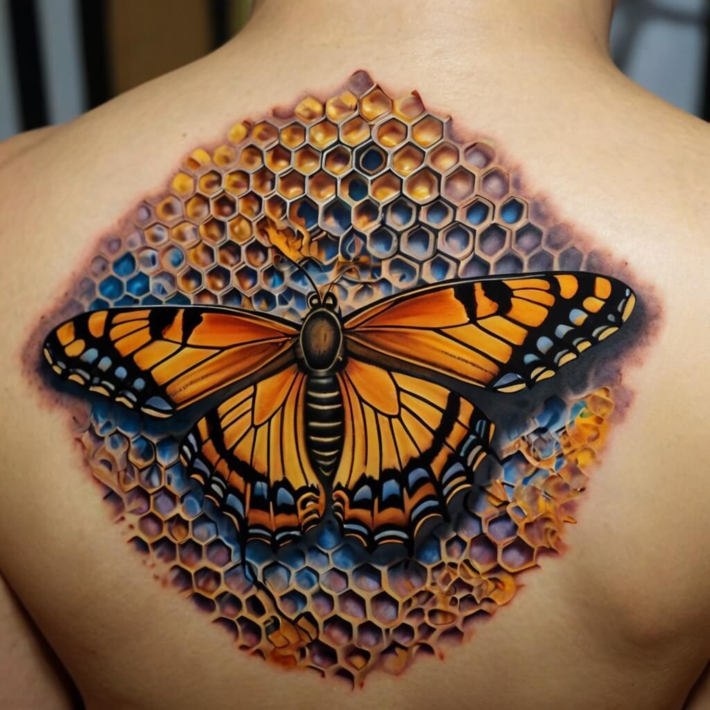 honeycomb tattoos (51)